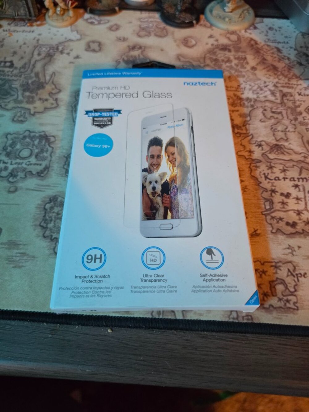 Naztech Tempered Glass Screen Protector for Samsung Galaxy S8+